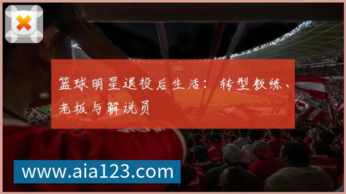 篮球明星退役后生活：转型教练、老板与解说员